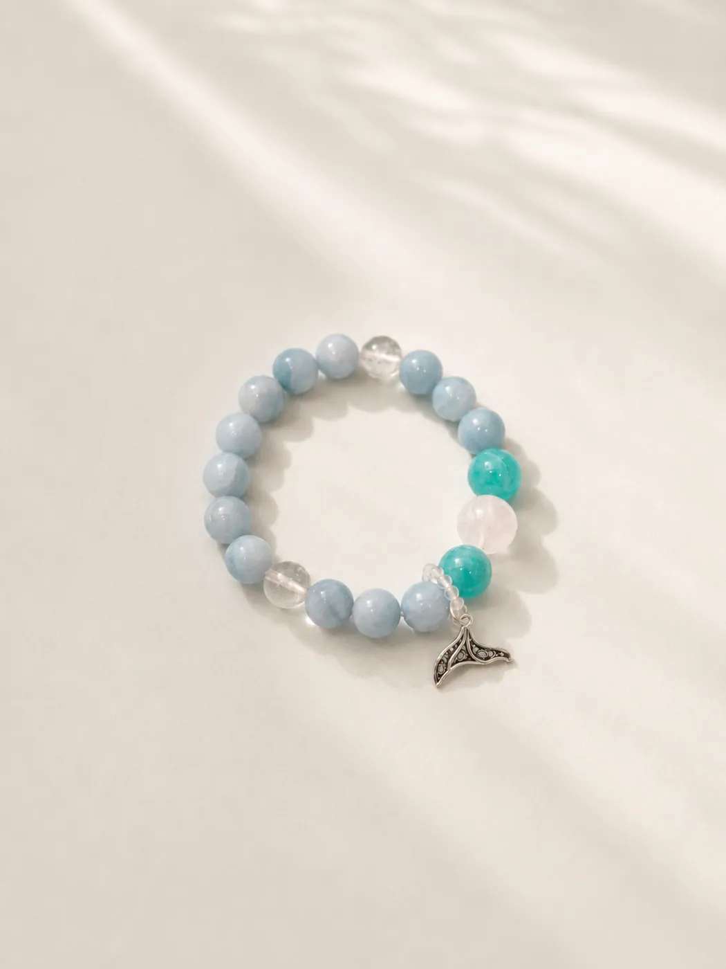 Lumoola Signature Bracelet Trio, alternate view, showing its distinctive color story