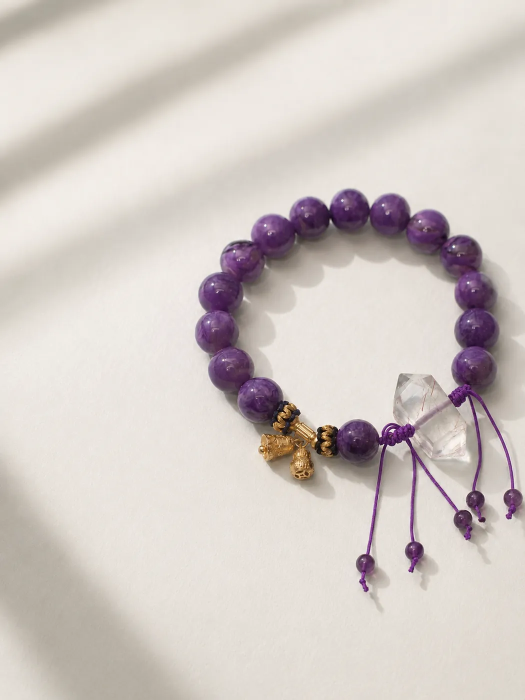 Lumoola Signature Bracelet Trio, editorial setting, showing its distinctive color story