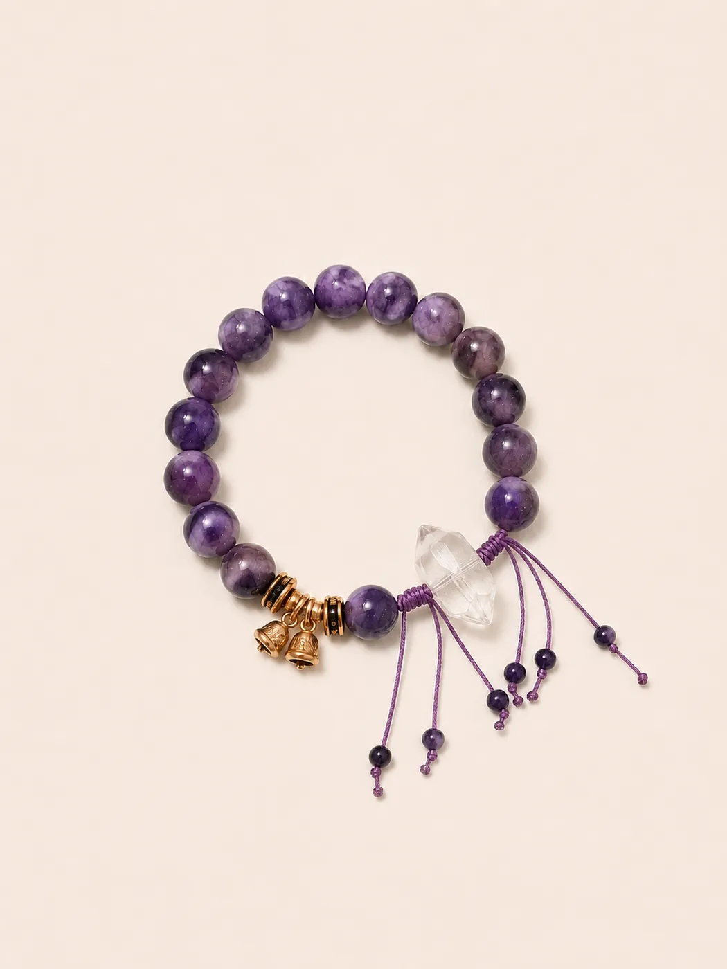Lumoola Signature Bracelet Trio, front view, showing its distinctive color story