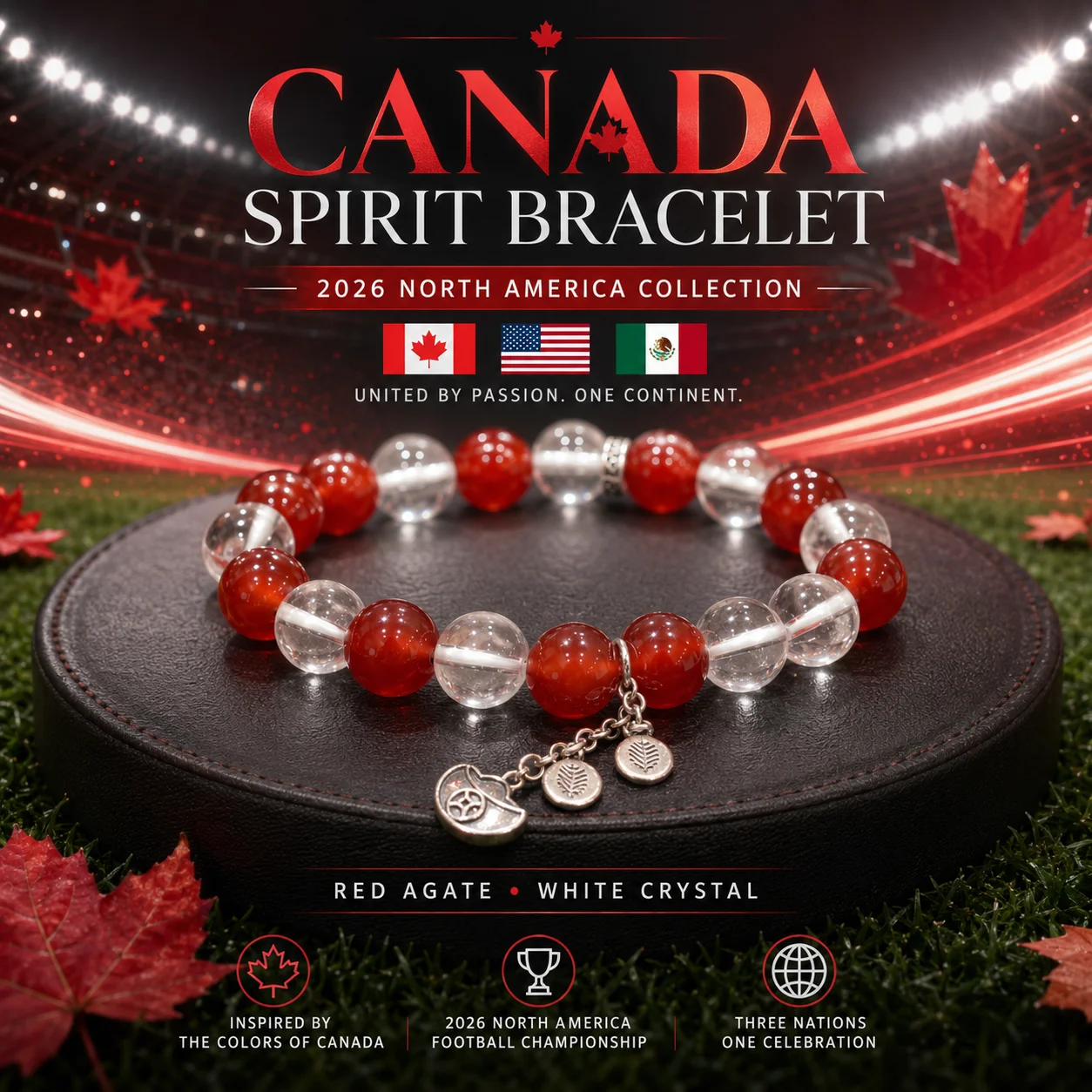 World Cup Crystal Bracelet Canada